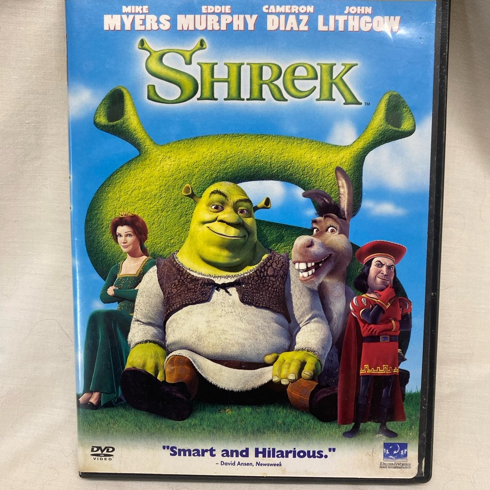 Shrek DVD Movie